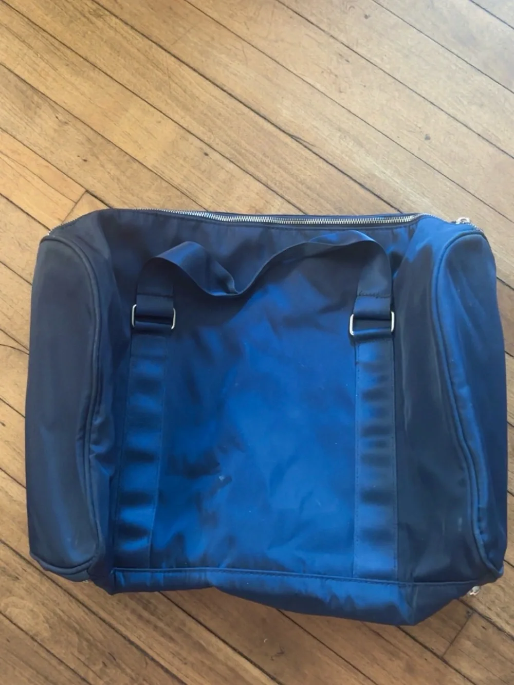 Jean Paul Gaultier Blue Logo Duffel Bag